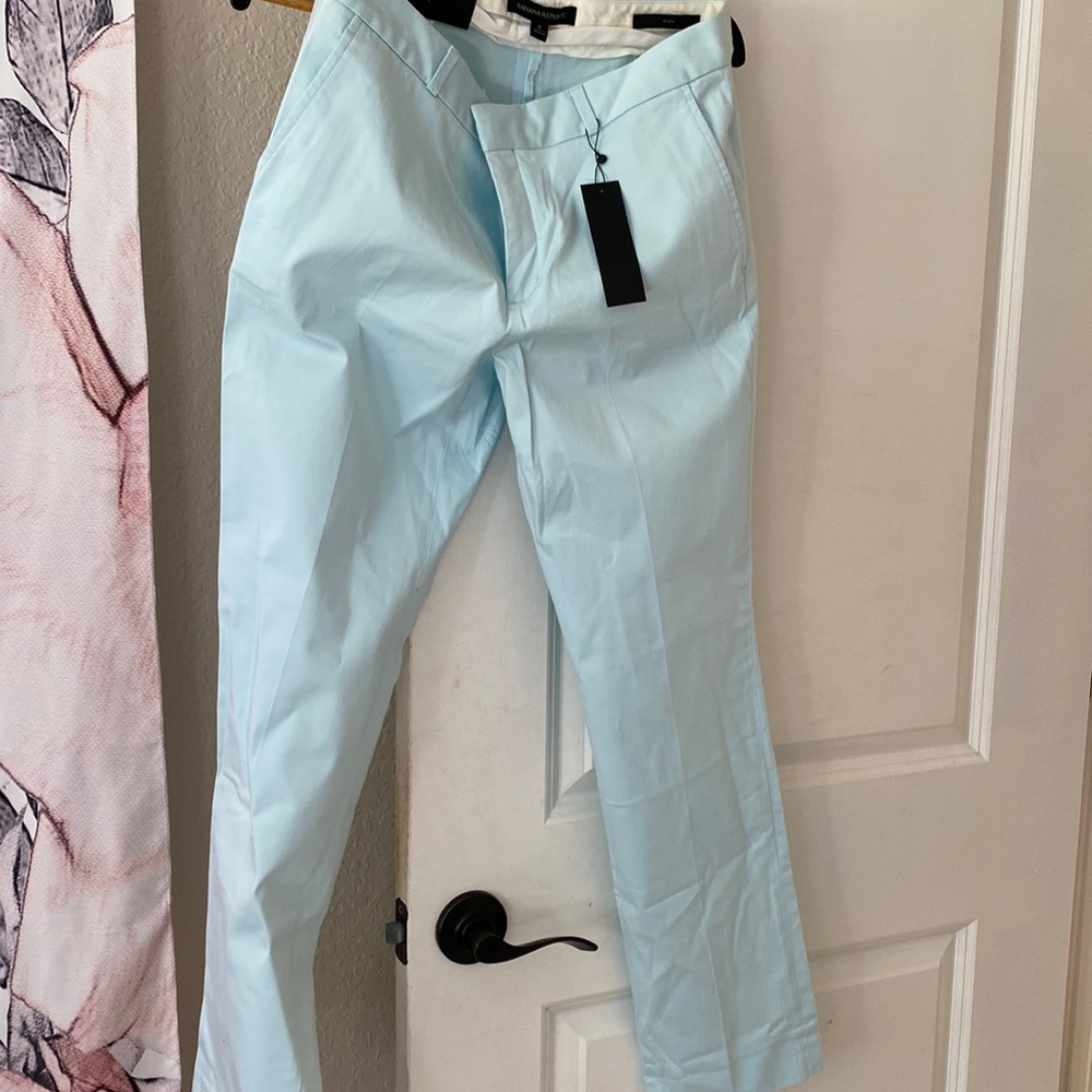 NWT Baby Blue Banana Republic Ryan Pants